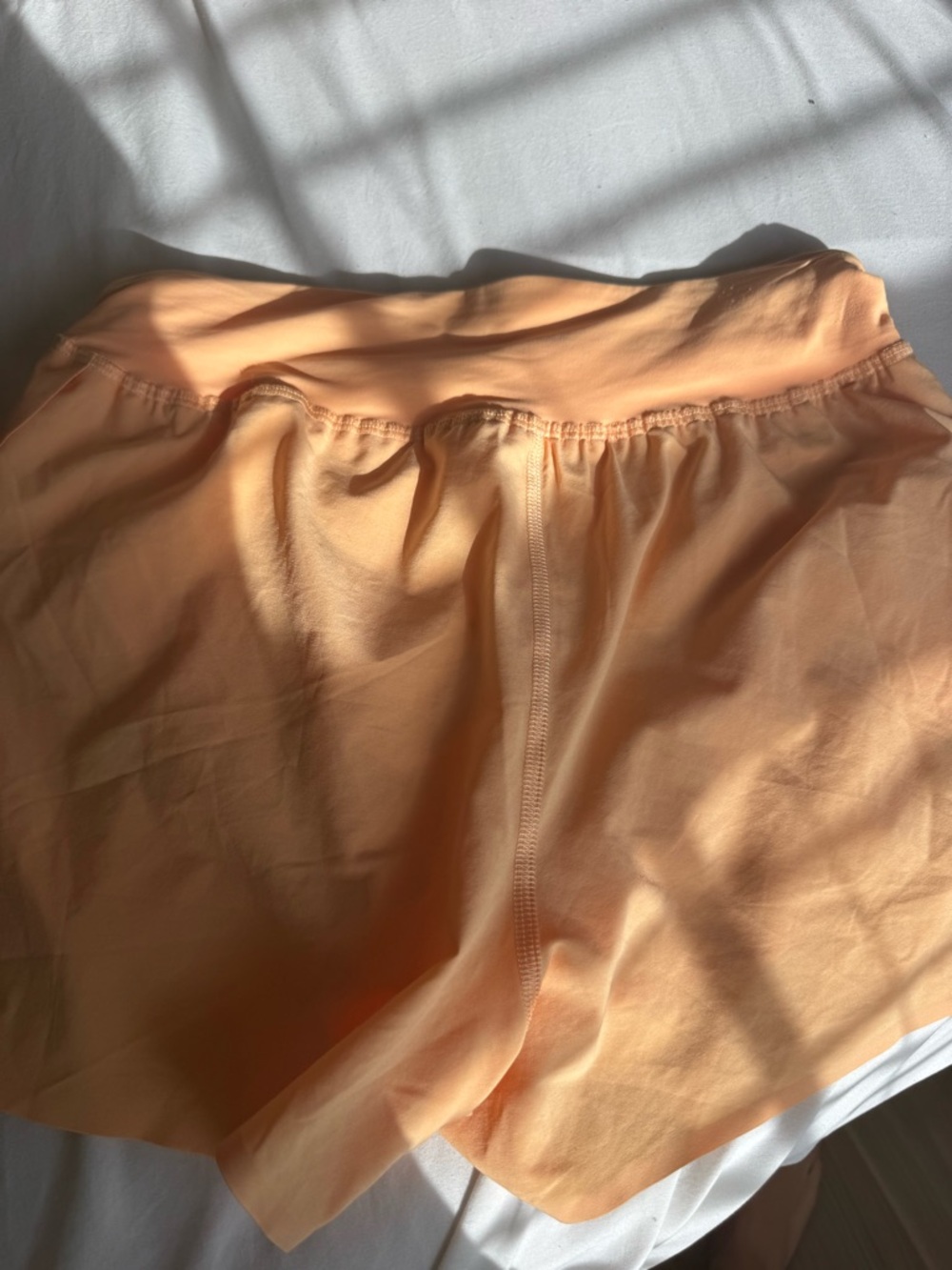 Lululemon fast and free split shorts rock melon